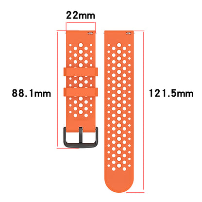 Techsuit W083 Strap for Amazfit Watch / Samsung Watch Series, 22mm, White