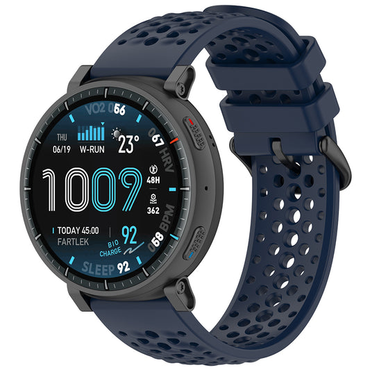 Techsuit W083 Strap for Amazfit Watch / Samsung Watch Series, 22mm, Navy Blue