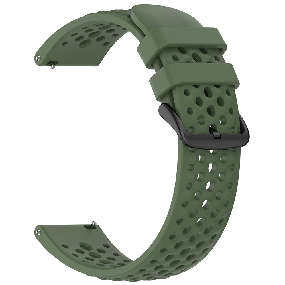 Techsuit W083 Strap for Amazfit Watch / Samsung Watch Series, 22mm, Green