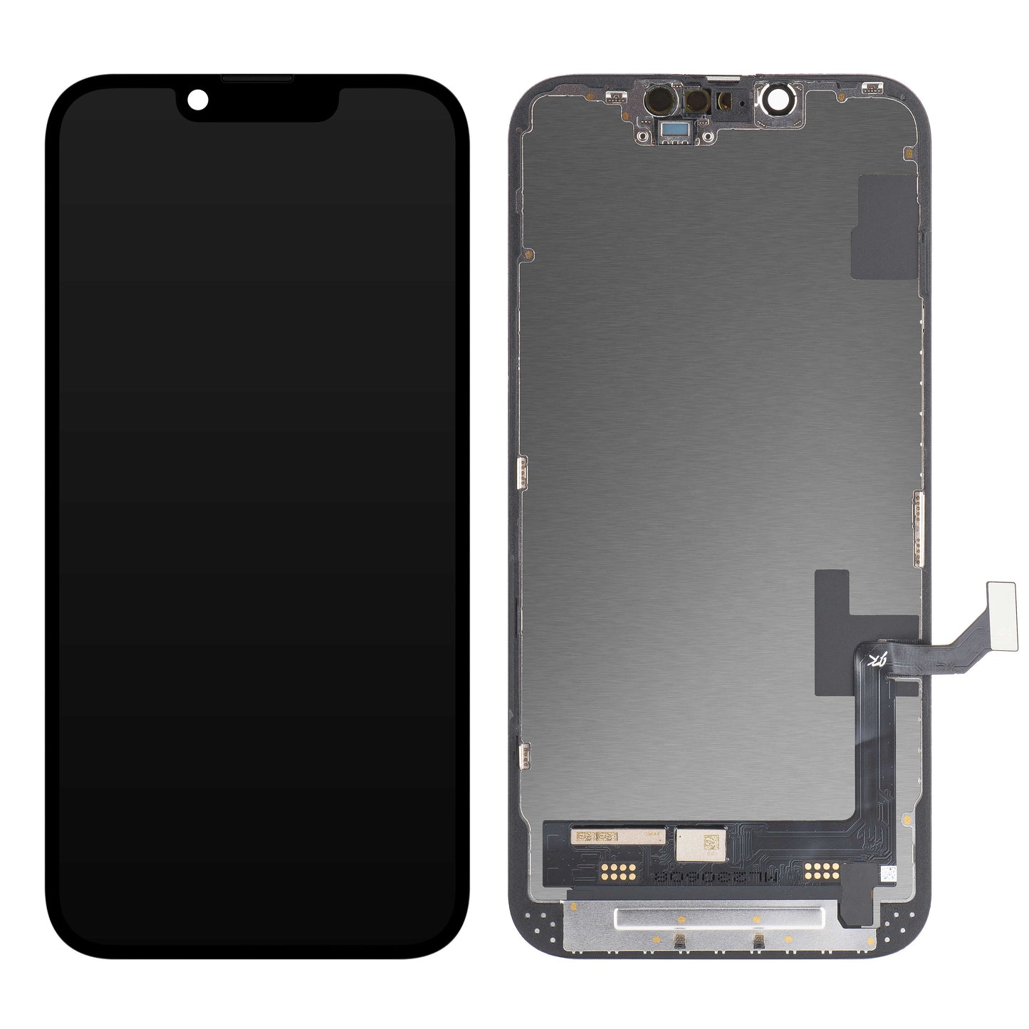 JK Touchscreen Display for Apple iPhone 14, with Frame, In-Cell LCD Version, Black