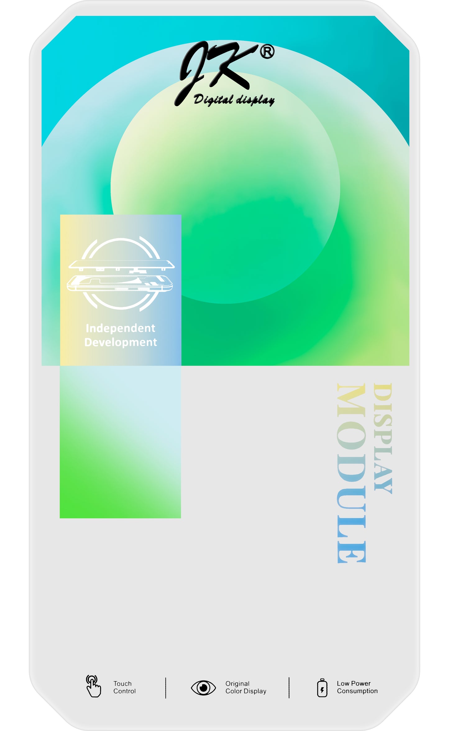 JK Touchscreen Display for Apple iPhone 13 Pro Max, with Frame, In-Cell LCD Version, Black 