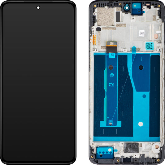 Motorola Moto G84 Touchscreen Display, with Frame, Black, Swap 5D68C23231