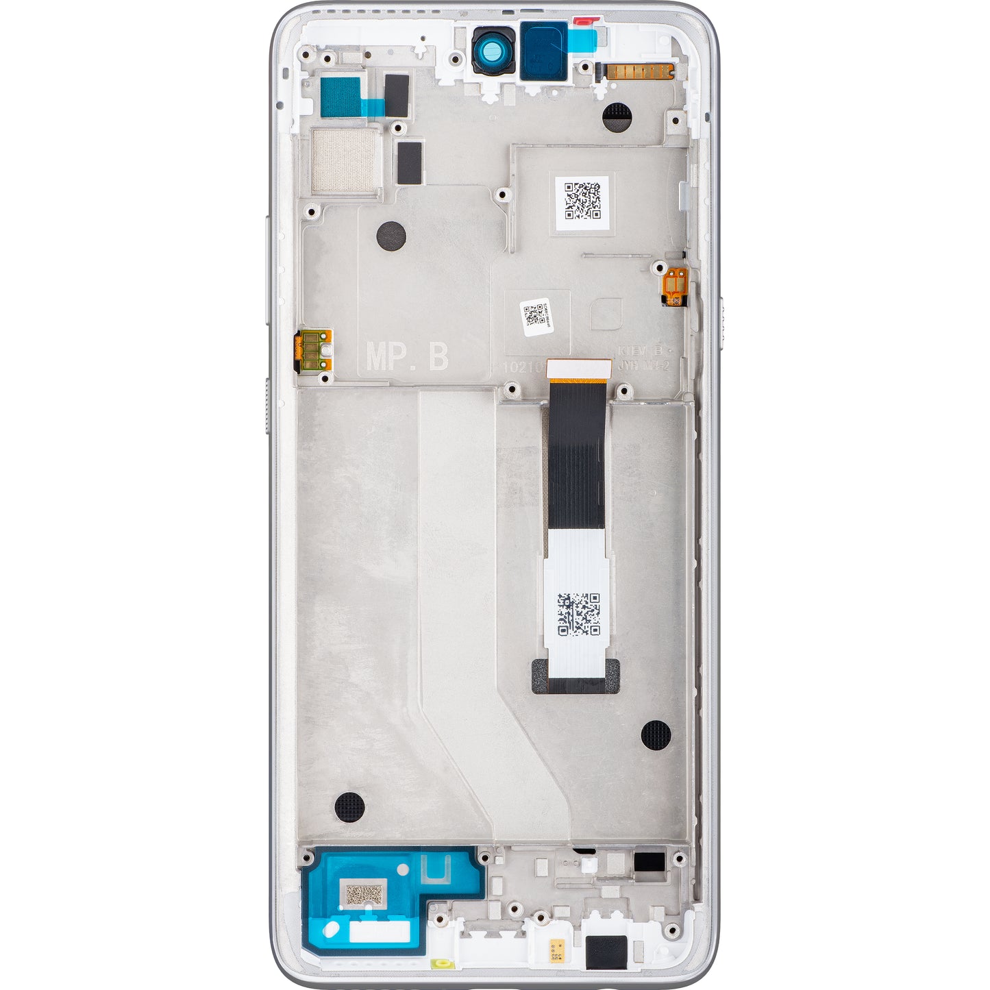 Motorola Moto G 5G Touchscreen Display, with Frame, Silver, Service Pack 5D68C17617