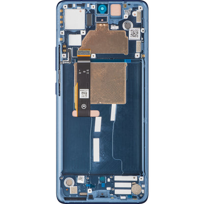 Motorola Edge 30 Fusion Touchscreen Display, with Frame, Blue (Neptune Blue), Service Pack 5D68C21538