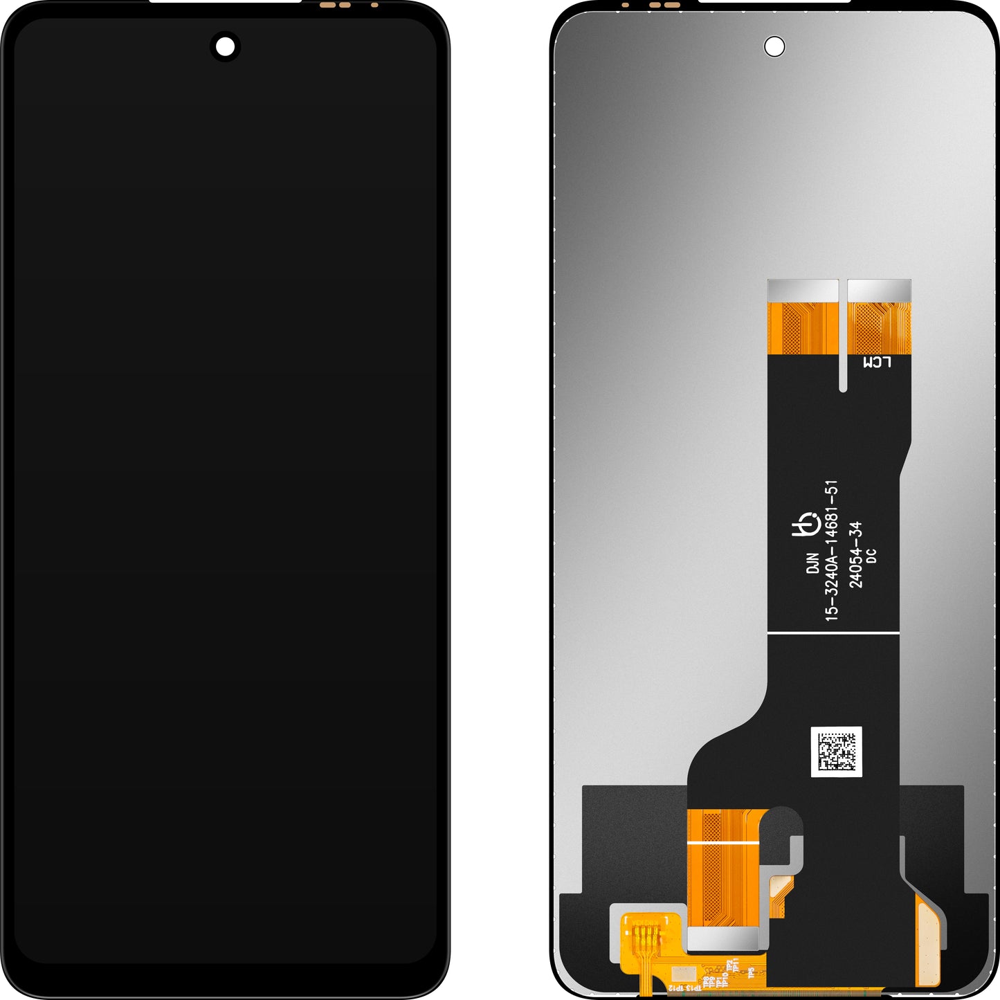 MP Touchscreen Display compatible with ZTE Blade A75 5G