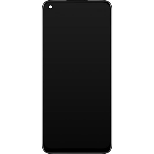 Realme 6 Touchscreen Display, with Frame, Black, Swap 4903633