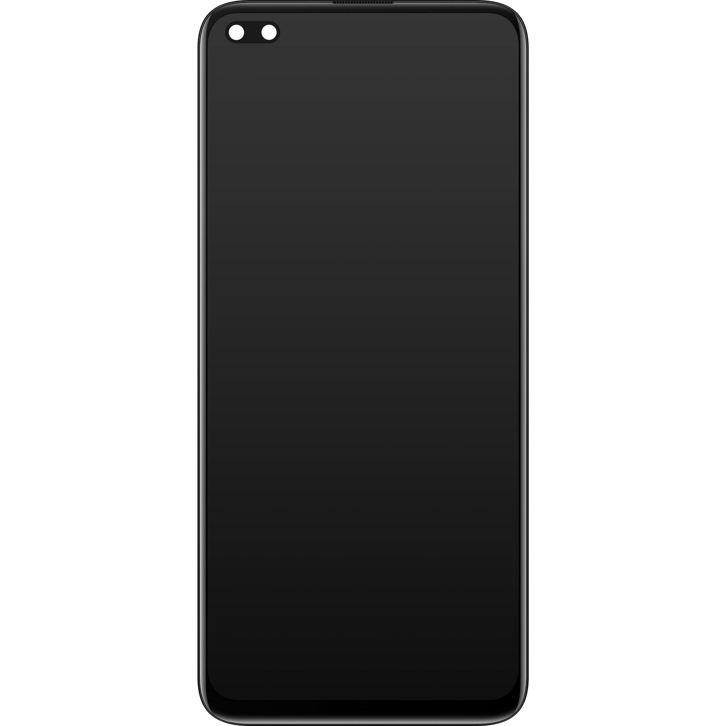 Realme 6 Pro Touchscreen Display, with Frame, Black, Service Pack 4903696