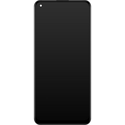 Realme 8 Pro Touchscreen Display, with Frame, Black, Service Pack 4130052