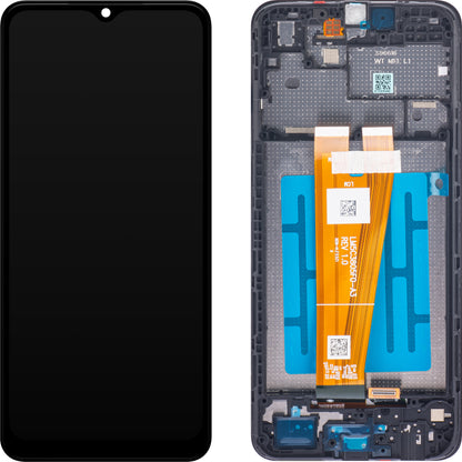 Samsung Galaxy A04 A045 Touchscreen Display, with Frame, Black, Service Pack GH81-22731A