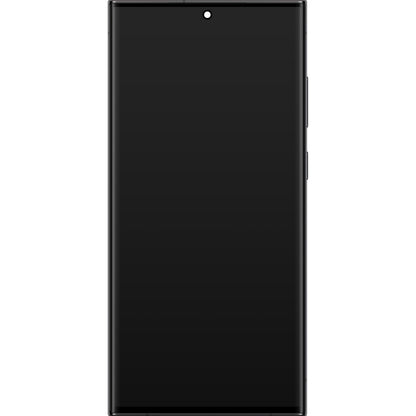 Samsung Galaxy S23 Ultra S918 Touchscreen Display, with Frame, Black (Phantom Black), Service Pack GH82-30466A