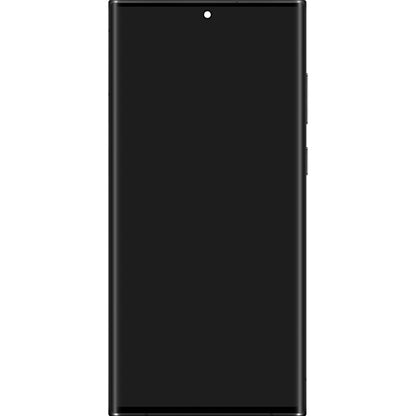 Samsung Galaxy S22 Ultra 5G S908 Touchscreen Display, with Frame, Black, Service Pack GH82-27488A