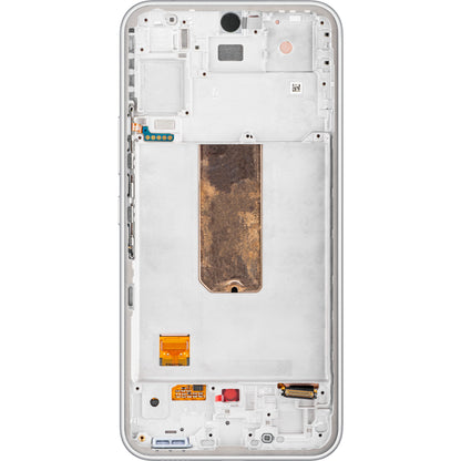 Display with Touchscreen Samsung Galaxy A54 A546, with Frame, White, Service Pack GH82-31231B