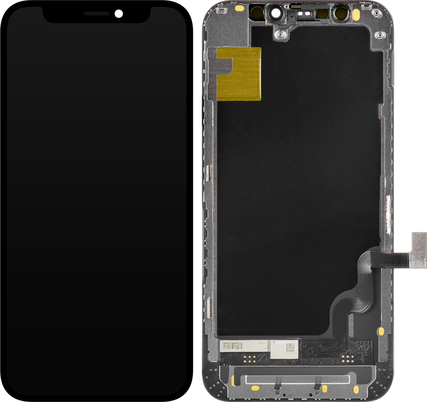 ZY Touchscreen Display for Apple iPhone 12 mini, with Frame, Movable In-Cell IC LCD Version, Black