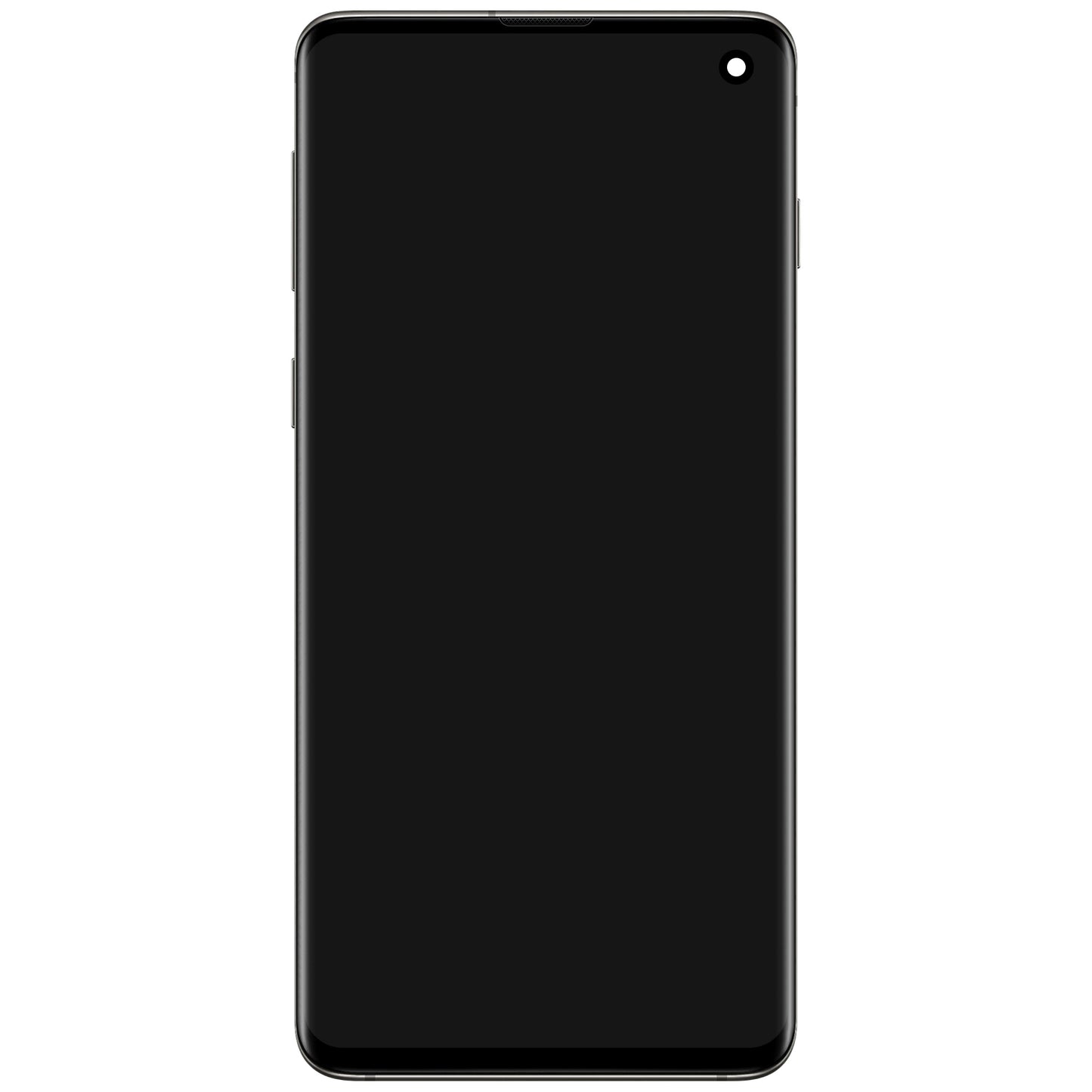 Samsung Galaxy S10 G973 Touchscreen Display, with Frame, Black (Prism Black), Service Pack GH82-18850A