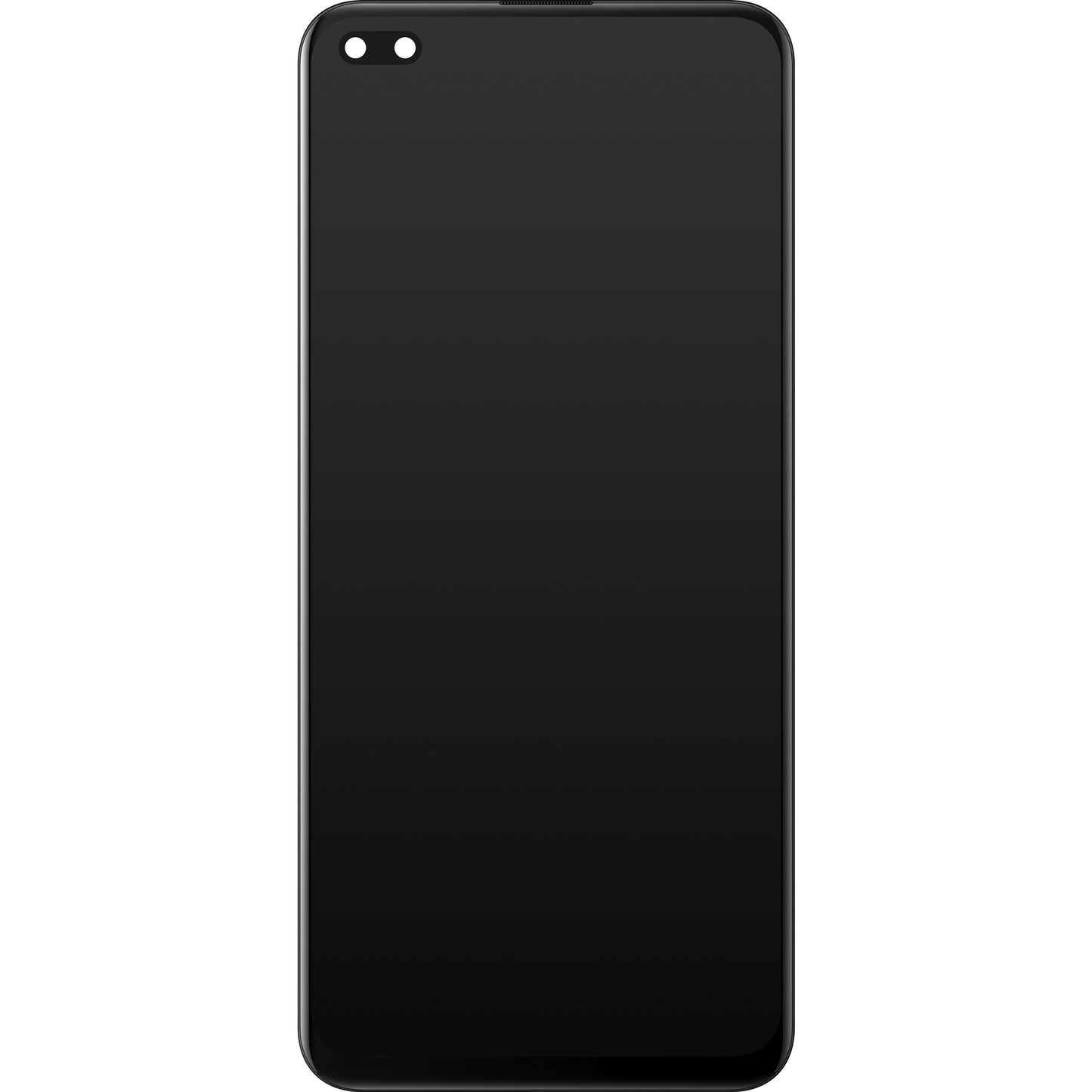 Display with Touchscreen Oppo Reno4 Z 5G / A92s, with Frame, Black, Service Pack 4904261