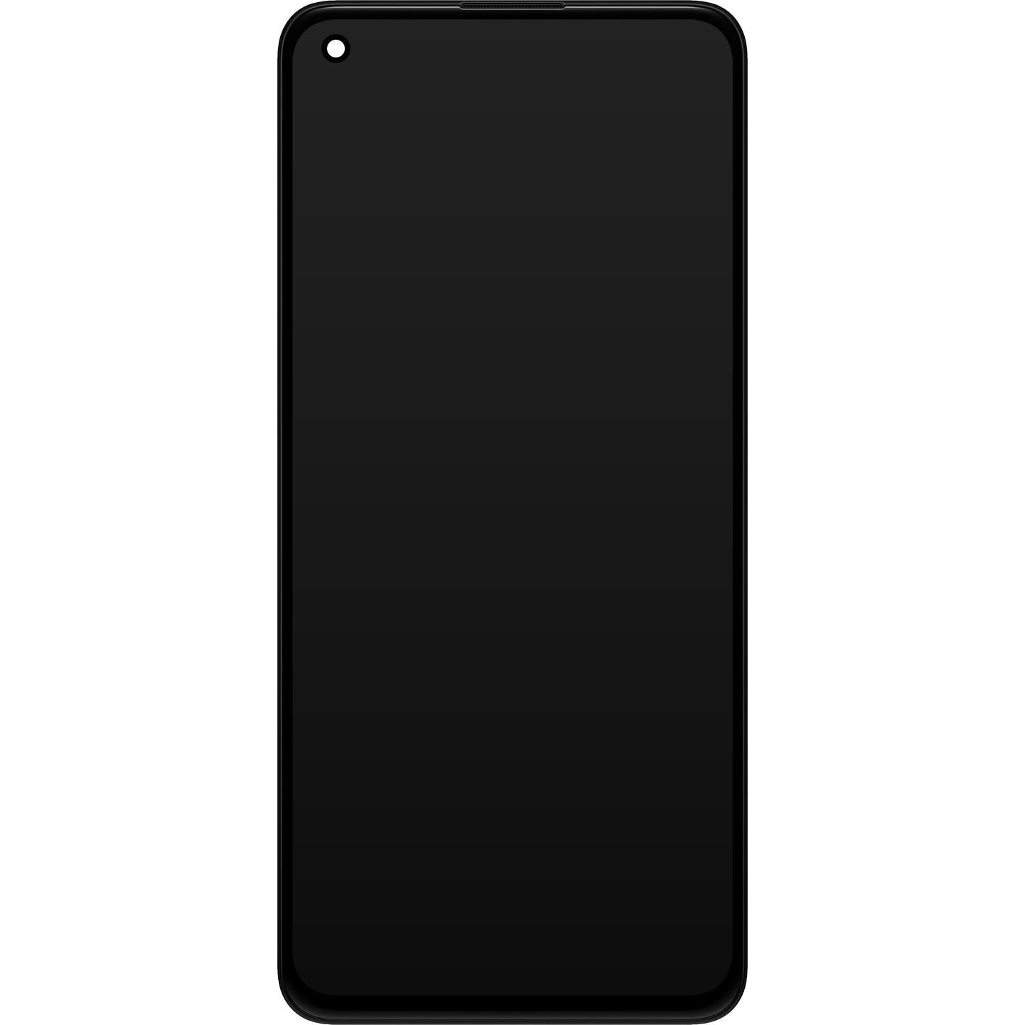 Display with Touchscreen Oppo K9 / Find X3 Lite / Reno5 5G, with Frame, Black, Service Pack 4905997