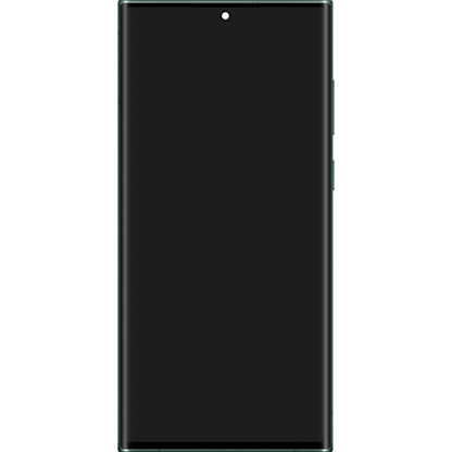 Display with Touchscreen Samsung Galaxy S22 Ultra 5G S908, with Frame, Green, Service Pack GH82-27488D