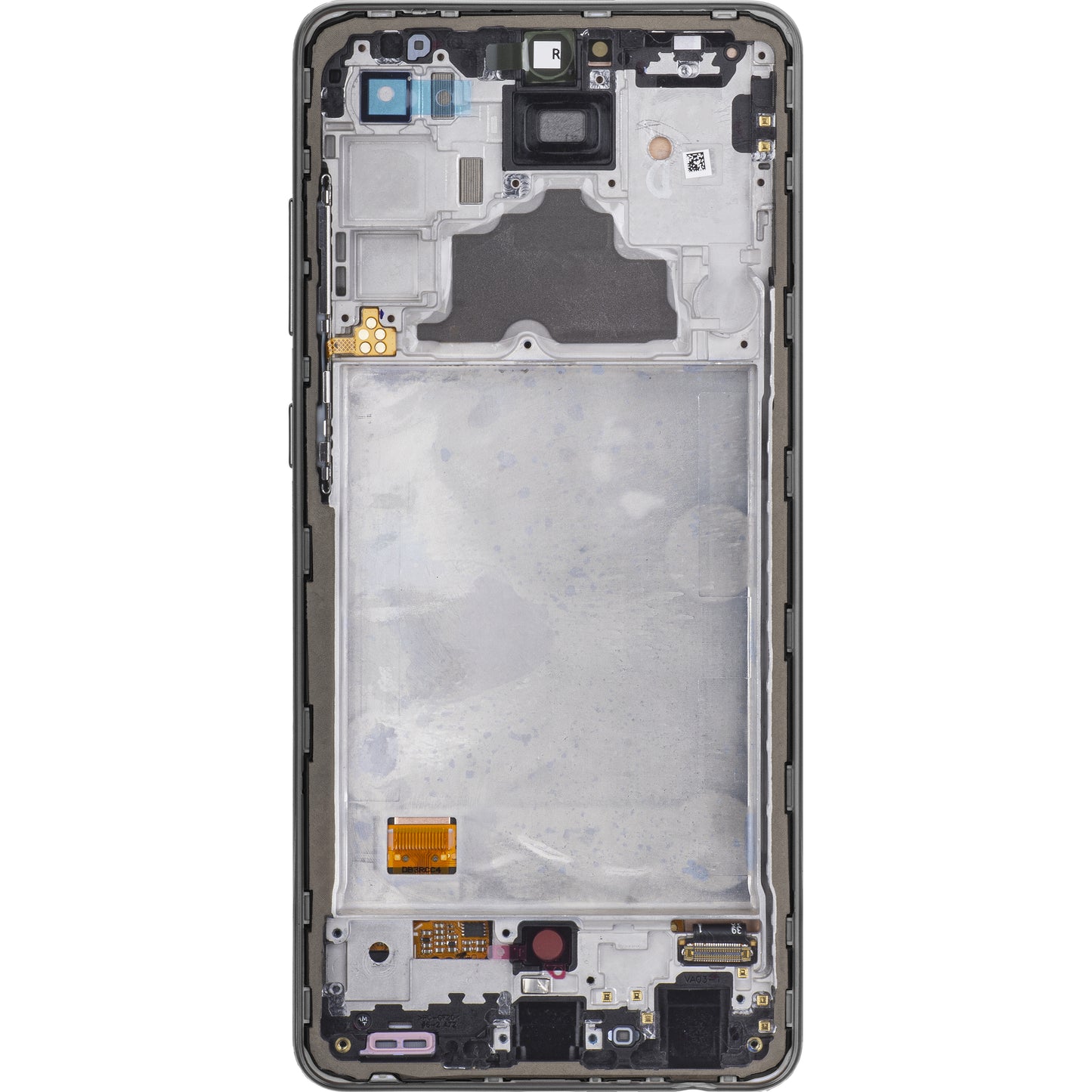 Samsung Galaxy Galaxy A72 A725 / A72 5G A726 Touchscreen Display with Frame, Black, Service Pack GH82-25460A