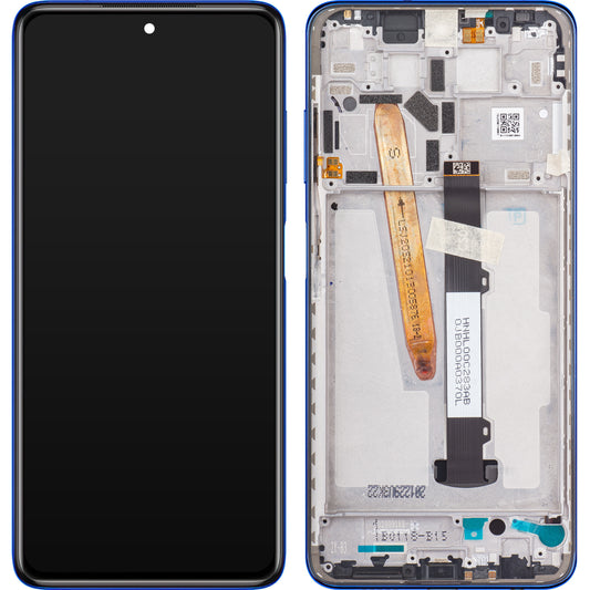 Xiaomi Poco X3 Pro Touchscreen Display, with Frame, Blue, Service Pack 560003J20S00