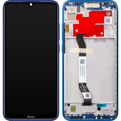 Xiaomi Redmi Note 8T Display with Touchscreen, with Frame, Blue, Service Pack 5600030C3X00