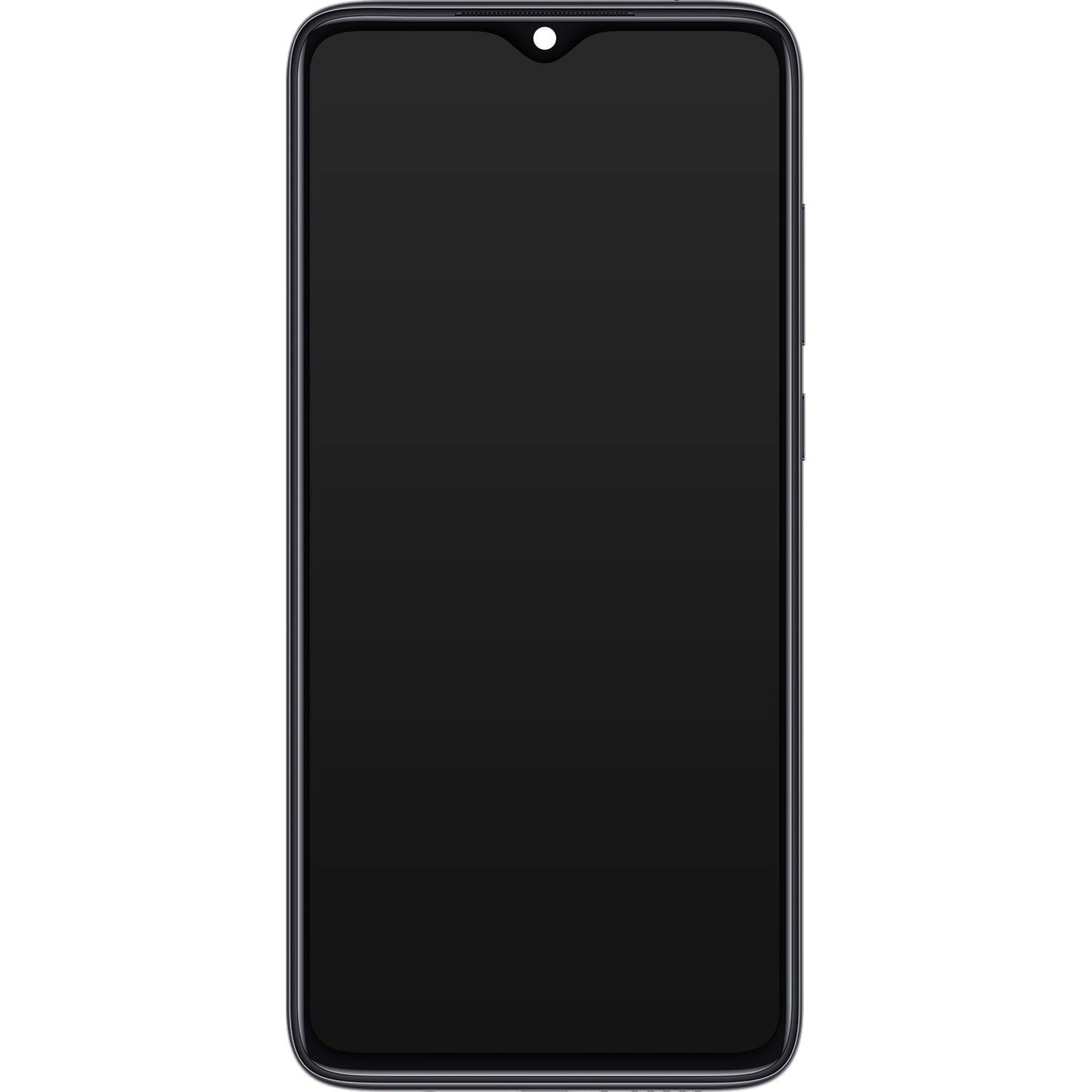 Xiaomi Redmi Note 8 Pro Touchscreen Display, with Frame, Black, Service Pack 56000500G700