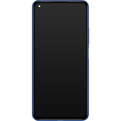 Xiaomi 11 Lite 5G NE Touchscreen Display, with Frame, Blue (Bubblegum Blue), Service Pack 5600050K9D00