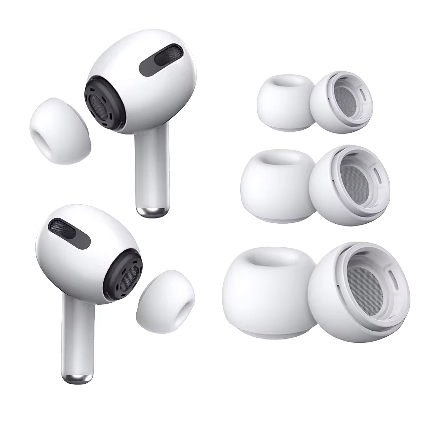 Tech-Protect Earbuds for Apple AirPods Pro 2 / Pro, Size S / M / L