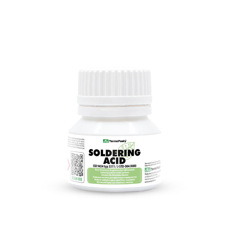 Flux Acid AG Soldering Paste for Nickel Surfaces, 35ml ART.AGT-117