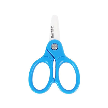 Relife RL-102A Scissors, With Ceramic Blades, Blue