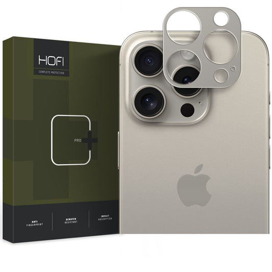 HOFI ALUCAM PRO+ Rear Camera Protection Frame for Apple iPhone 15 Pro Max / 15 Pro, Gray 