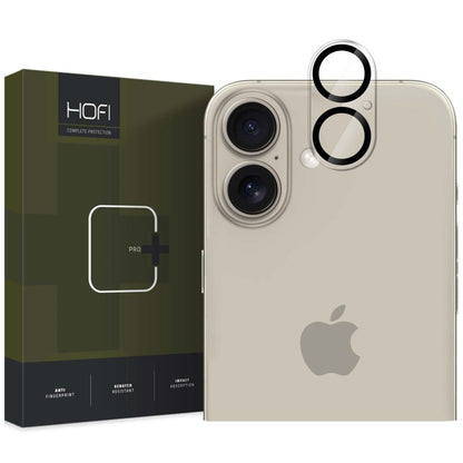 HOFI CAM PRO+ Rear Camera Protective Film for Apple iPhone 16 Plus / 16, Tempered Glass