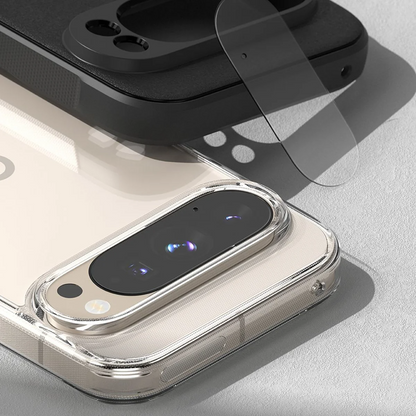 Ringke Rear Camera Protective Film for Google Pixel 10 Pro XL, Tempered Glass, Set of 2 Pieces, Transparent