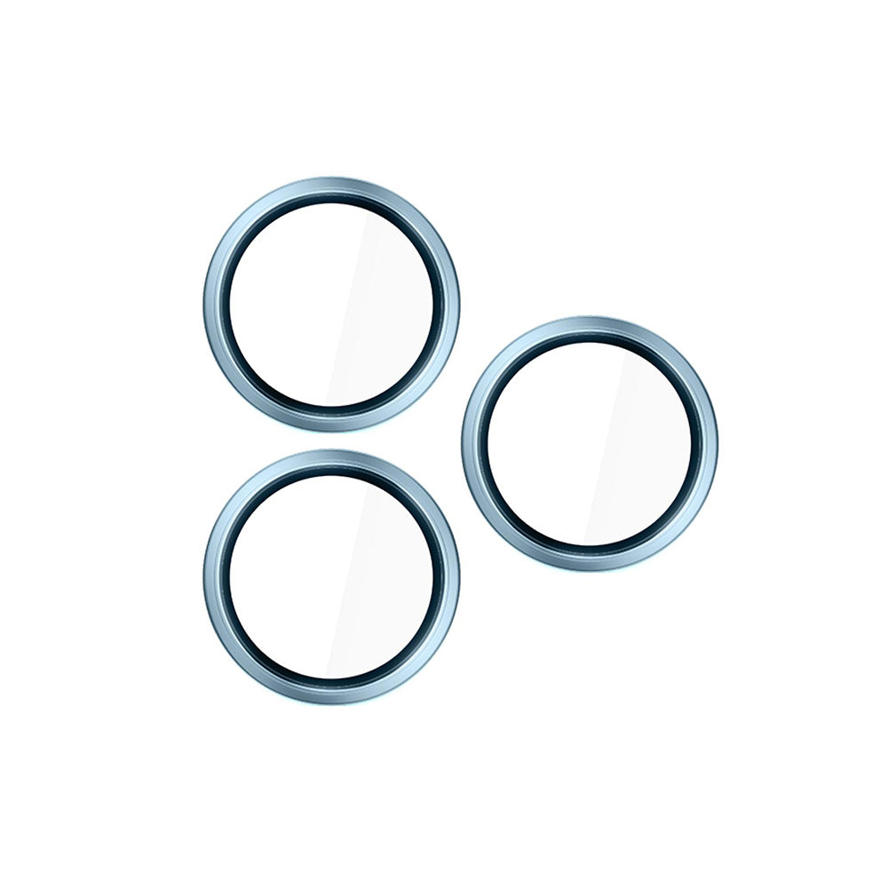 3MK Hardy Protection Pro Rear Camera Protector for Apple iPhone 17 Pro Max / 17 Pro, Tempered Glass, Blue