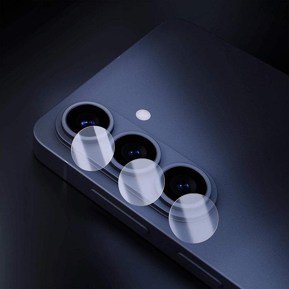 Back Camera Protection Film 3MK Protection for Samsung Galaxy S26 Plus S947, Tempered Glass, Set of 4 pieces, Transparent