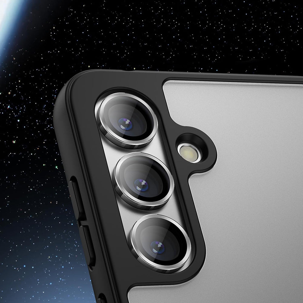 Lito S+ Rear Camera Protection Film for Samsung Galaxy S26 Plus / S26, Tempered Glass, Black