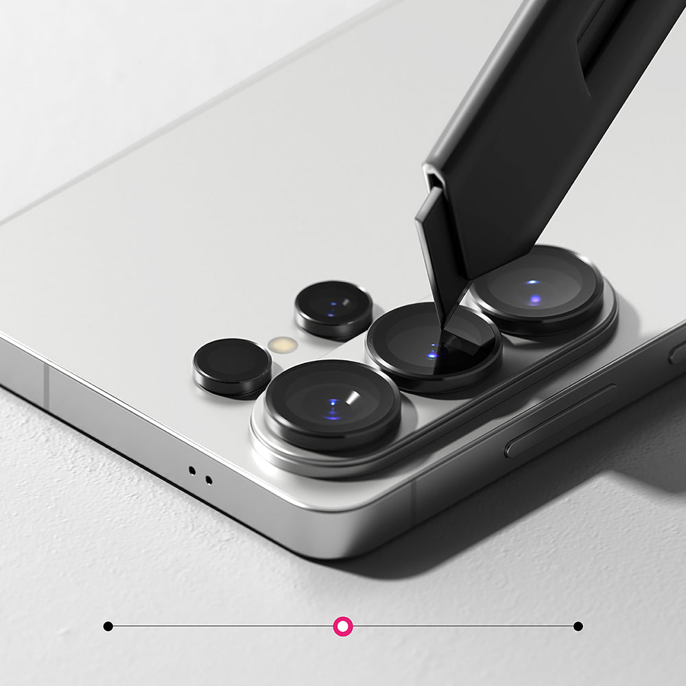 Ringke Rear Camera Protection Film for Samsung Galaxy S26 Ultra S948, Tempered Glass, Set of 2 pieces, Black