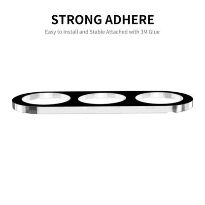 Techsuit Rear Camera Protection Film for Samsung Galaxy S26 S942, Tempered Glass, Black