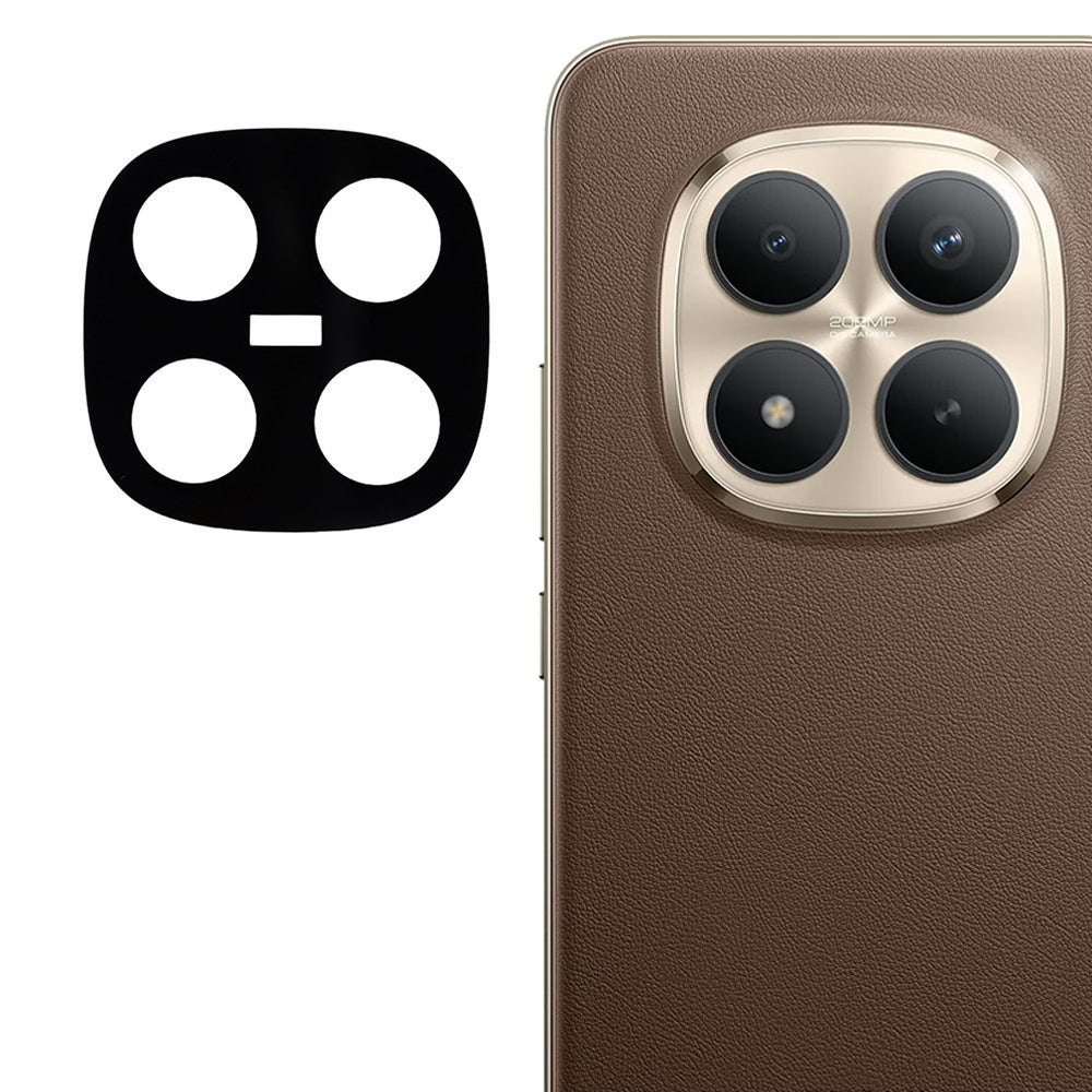 Techsuit Rear Camera Protection Film for Xiaomi Poco M8 Pro / Redmi Note 15 Pro+ 5G, Tempered Glass, Black