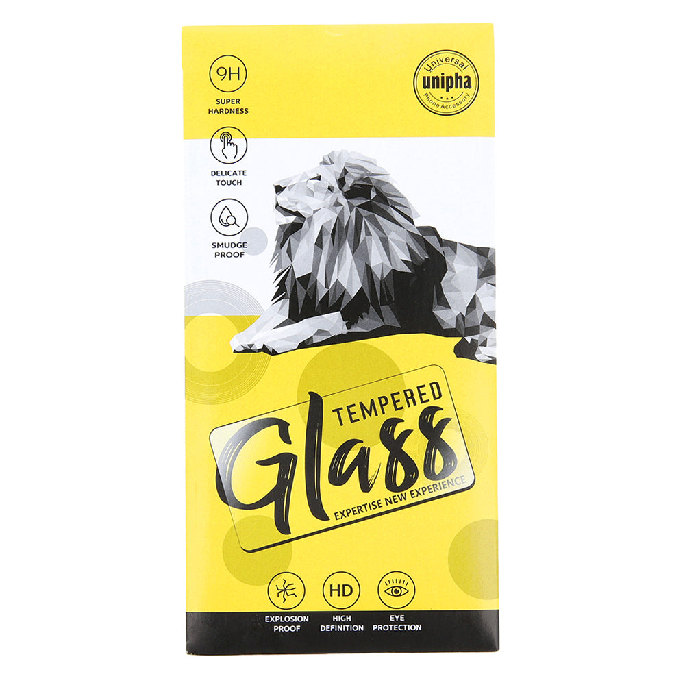 OEM Screen Protector for Xiaomi Redmi 12C / C40 / 10C, Tempered Glass, Full Glue, 9D, Black