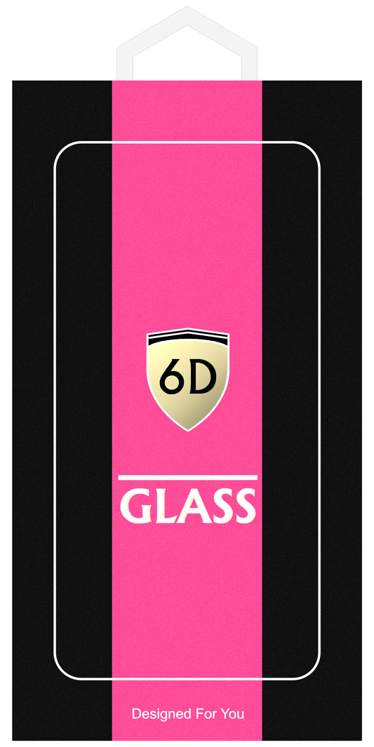 OEM Screen Protector for Samsung Galaxy S21+ 5G G996, Tempered Glass, Full Glue, 6D, Black