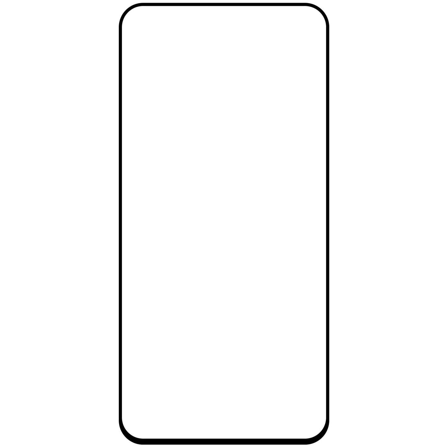 Blue Shield Screen Protector for Oppo A60, Tempered Glass, Full Glue, Case Friendly, Black