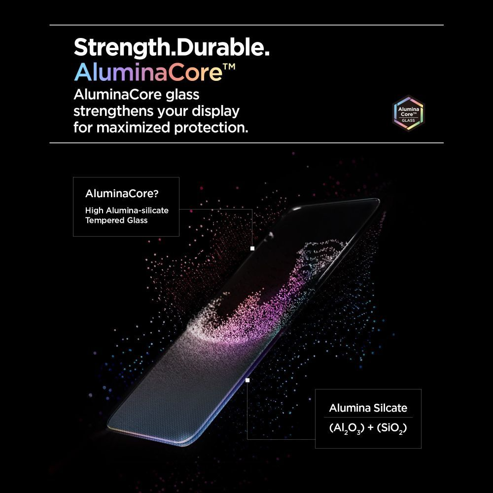 Spigen GlastR Align Master Slim Screen Protector for Apple iPhone 17 Pro, Tempered Glass, Full Glue, Set of 3 Pieces