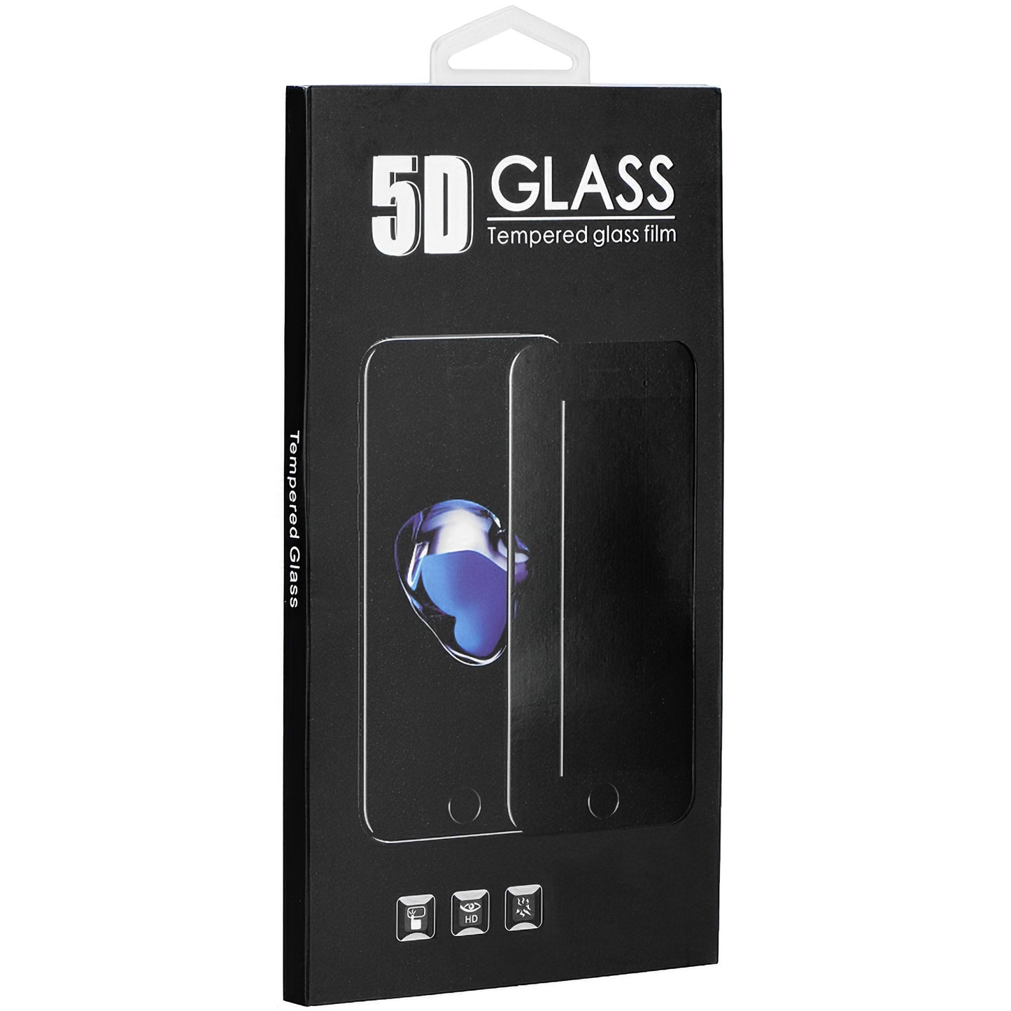 OEM Screen Protector for Samsung Galaxy S24 FE S721, Tempered Glass, Full Glue, 5D, Black