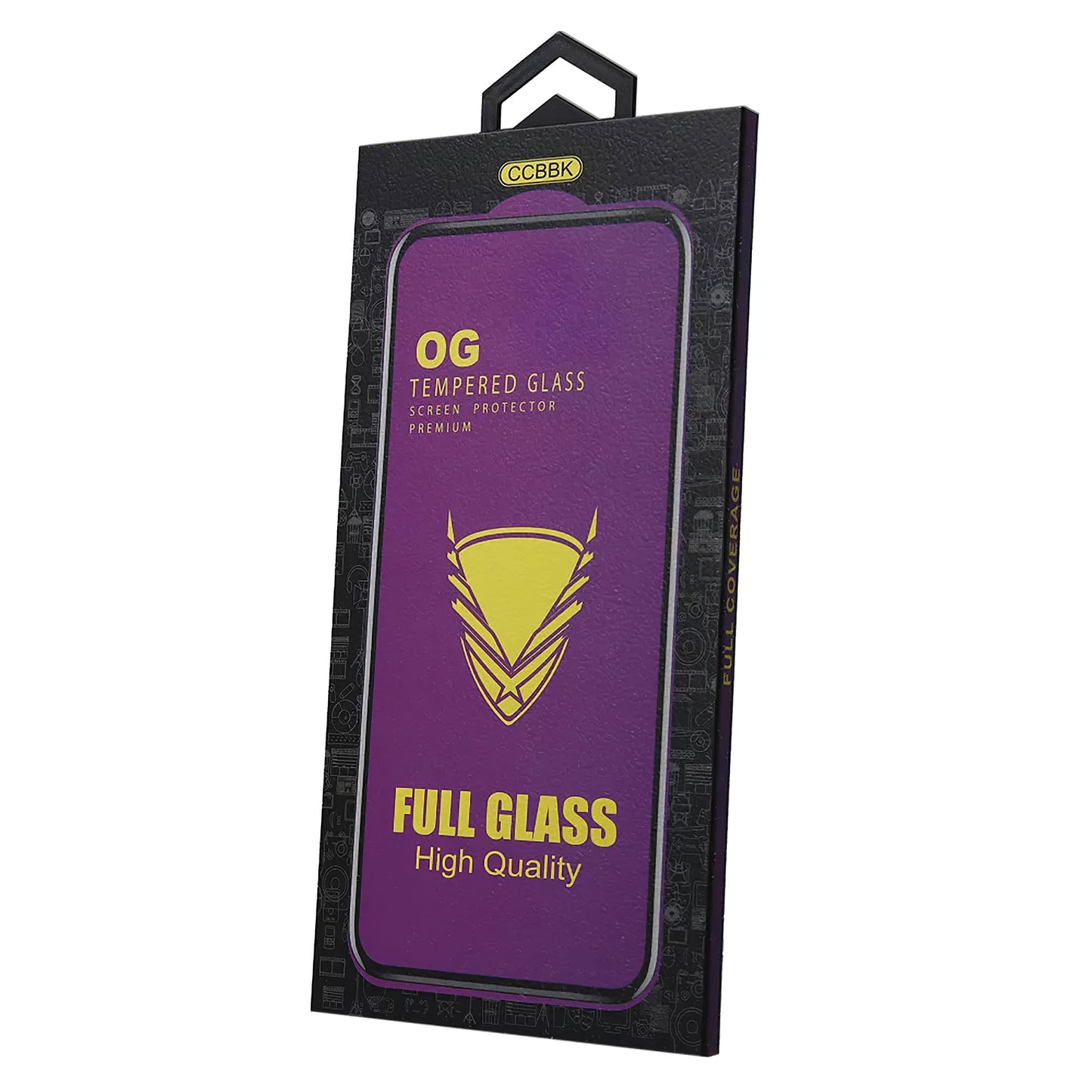 OEM OG Premium Screen Protector for Xiaomi Redmi 13, Tempered Glass, Full Glue, Black