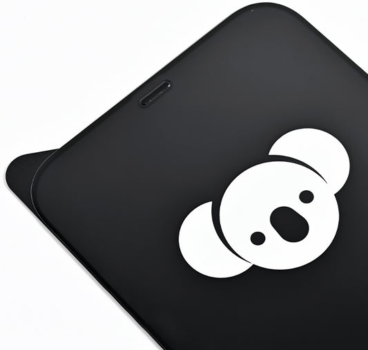 Bear HD Screen Protector for Apple iPhone 17 Air, Tempered Glass, Full Glue, Black