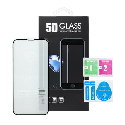 OEM Privacy Screen Protector for Apple iPhone 17, Tempered Glass, Full Glue, 5D, Black