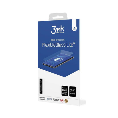 3MK FlexibleGlass Lite Screen Protector for Realme Note 70T, Flexible Glass, Full Glue