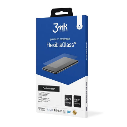 3MK FlexibleGlass Exterior Screen Protector for Apple iPhone Duo, Flexible Glass, Full Glue