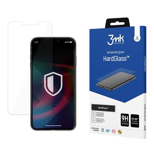 3MK HardGlass Screen Protector for Google Pixel 9a, Tempered Glass, Full Glue
