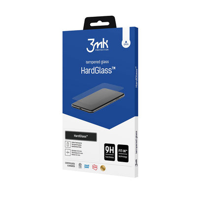 3MK HardGlass Screen Protector for Nothing Phone (3a) Lite, Tempered Glass, Full Glue